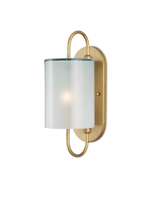 Glacier Brass Wall Sconce