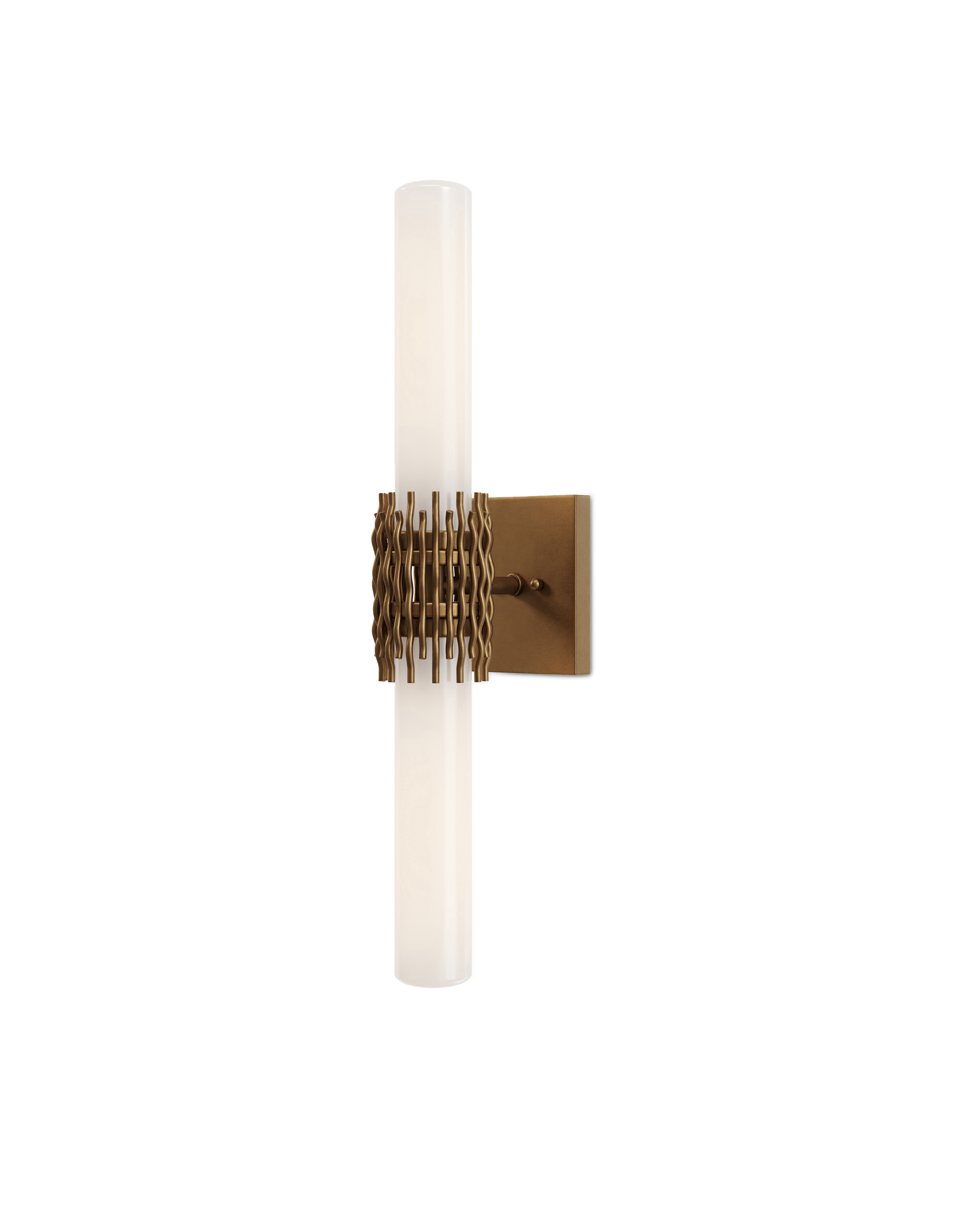 Brietta Brass Bath Wall Sconce