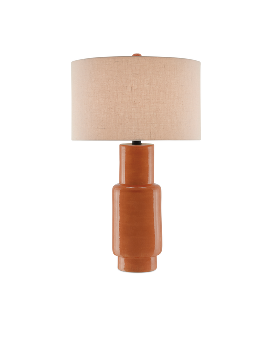 Janeen Orange Table Lamp