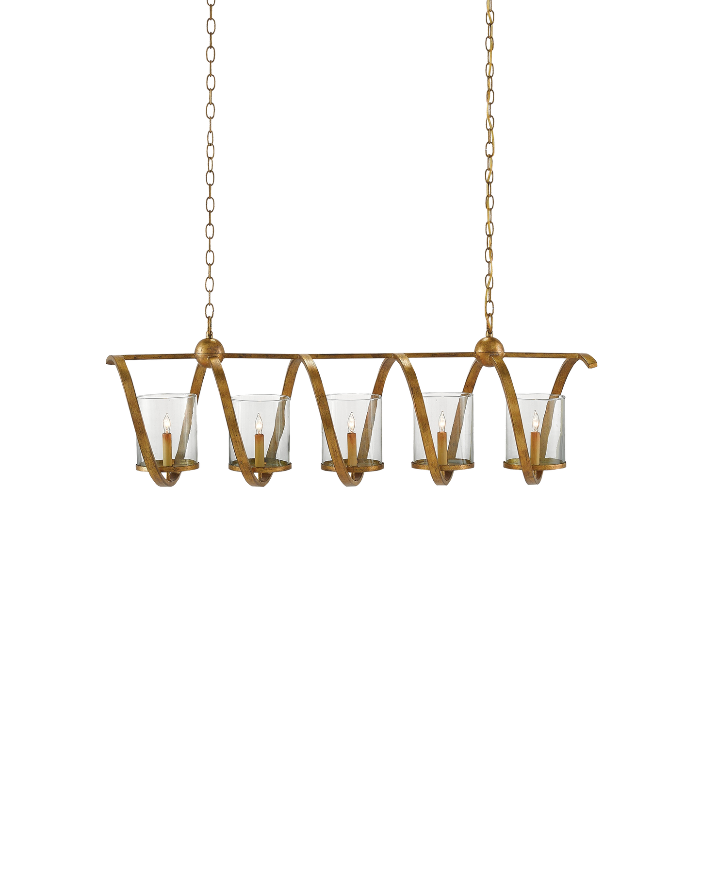 Maximus Medium Gold Chandelier