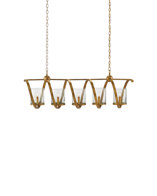 Maximus Medium Gold Chandelier