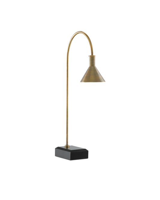 Thayer Brass Desk Lamp