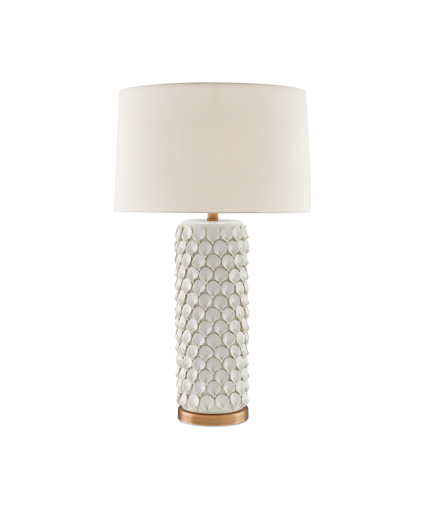 Calla Lily White Table Lamp