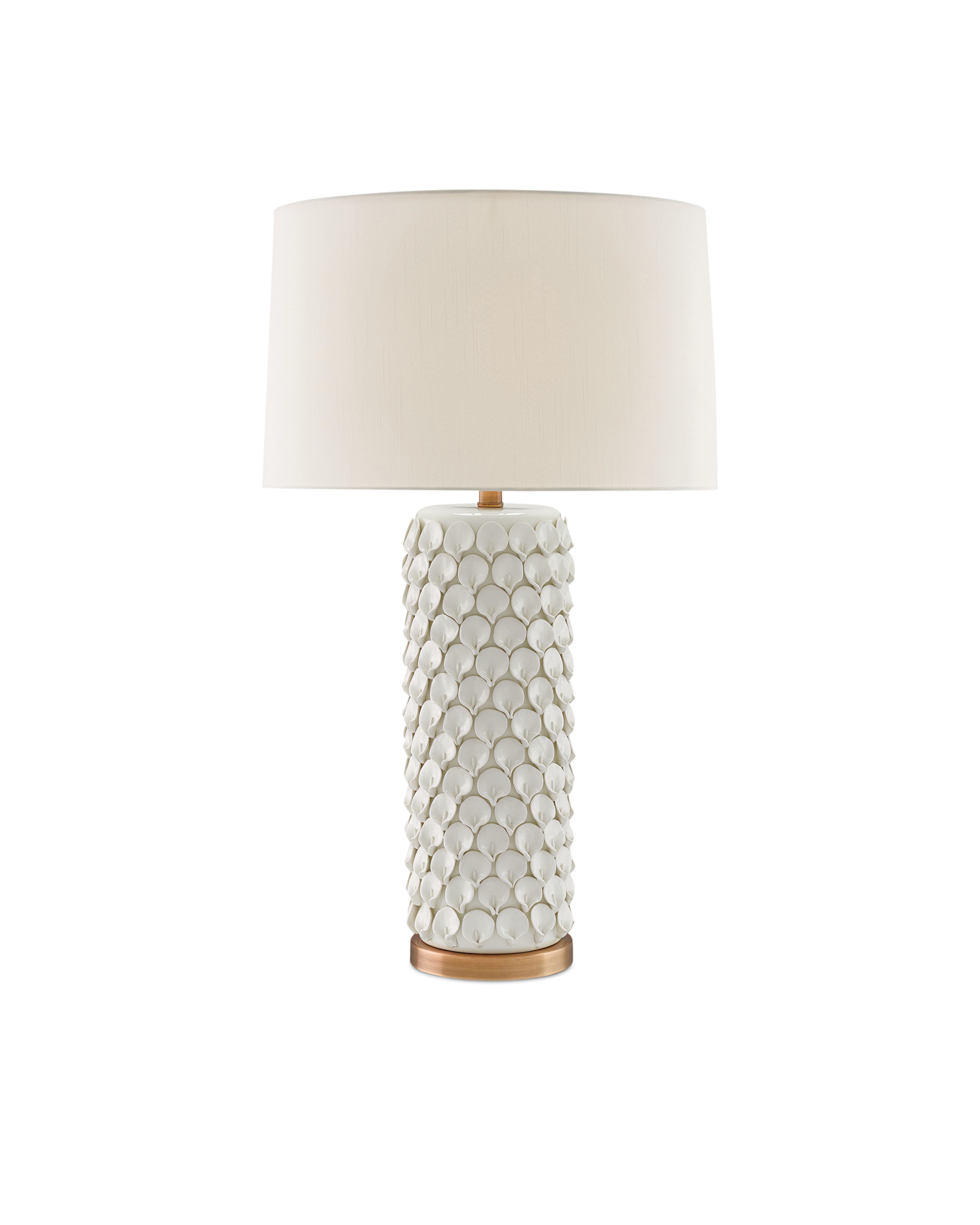 Calla Lily White Table Lamp