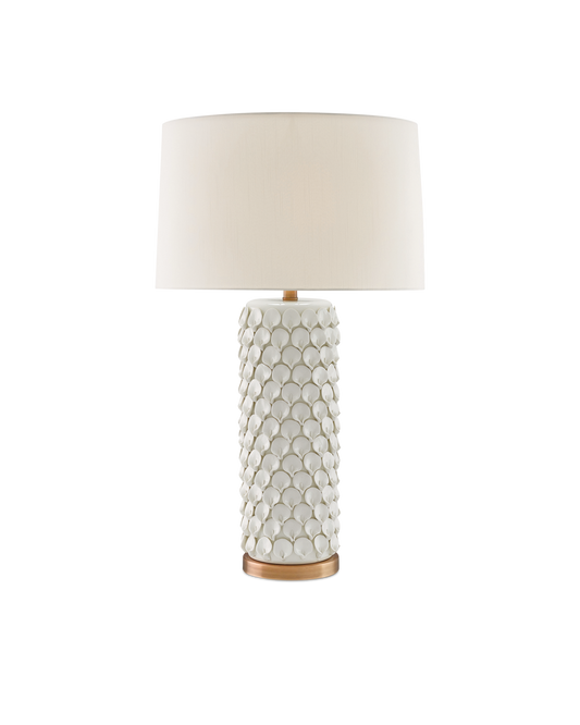 Calla Lily White Table Lamp