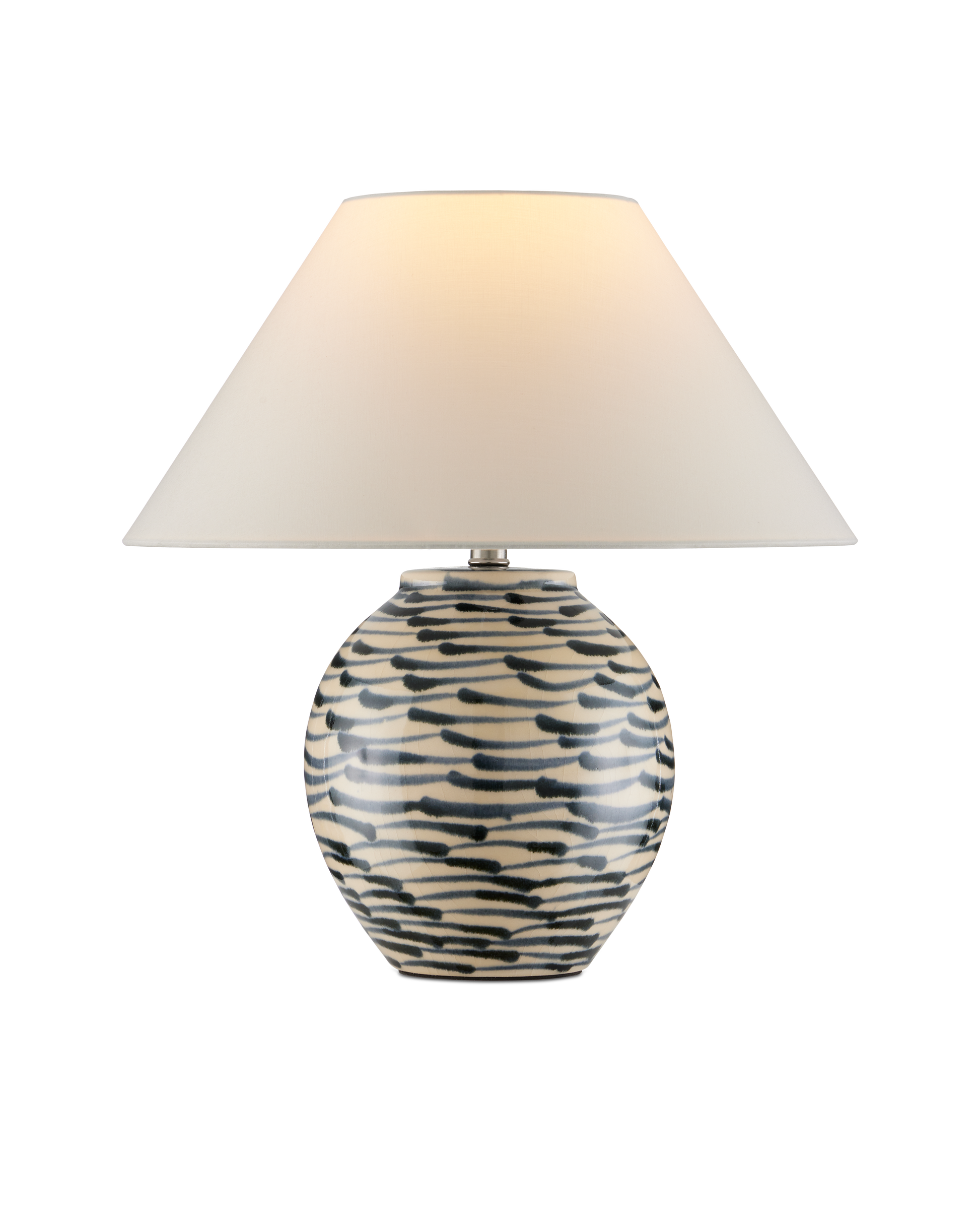 Minnows Blue Table Lamp