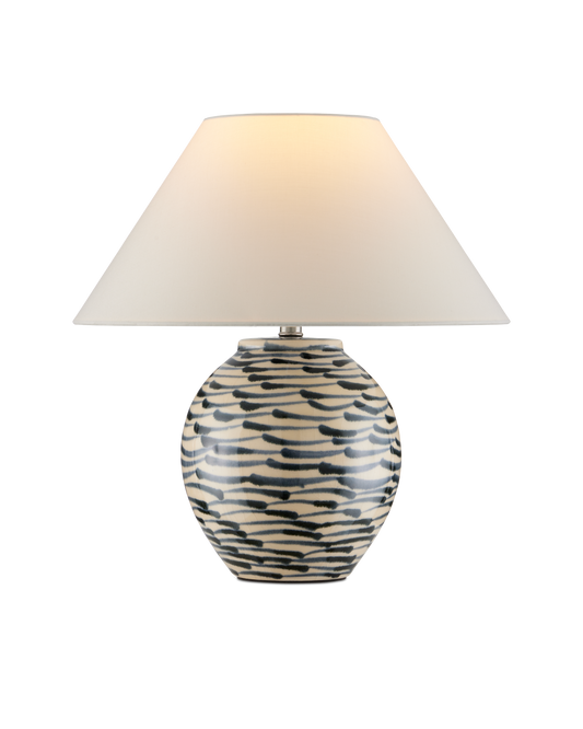 Minnows Blue Table Lamp