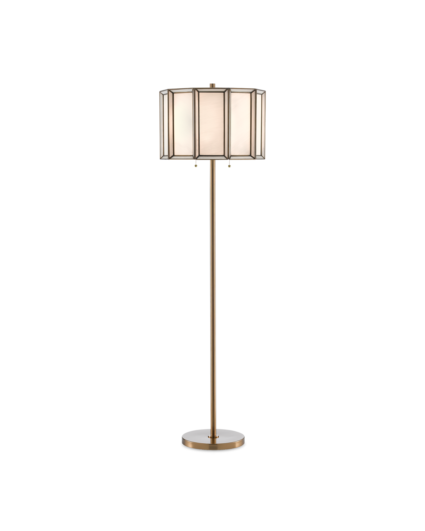 Daze Brass Floor Lamp