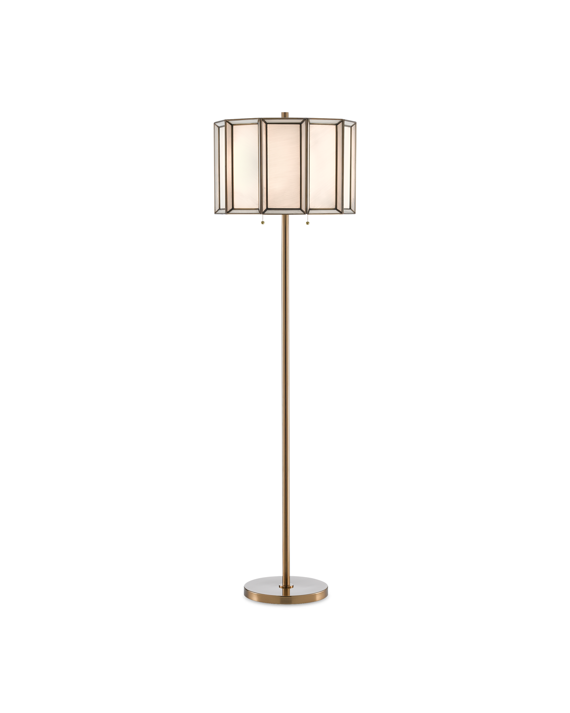 Daze Brass Floor Lamp