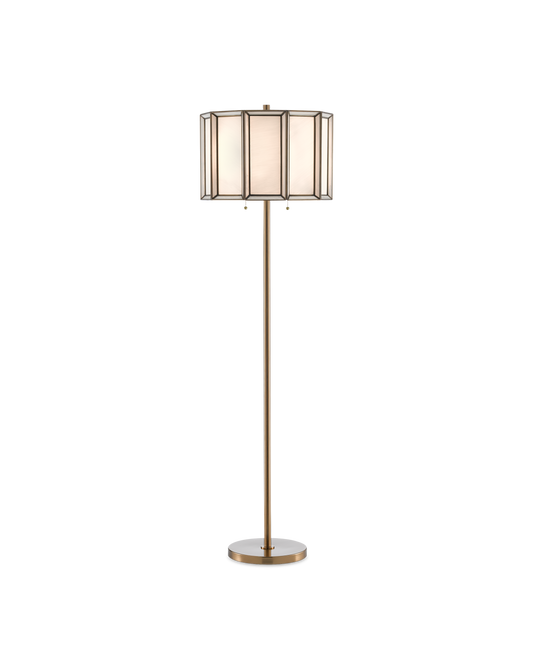 Daze Brass Floor Lamp