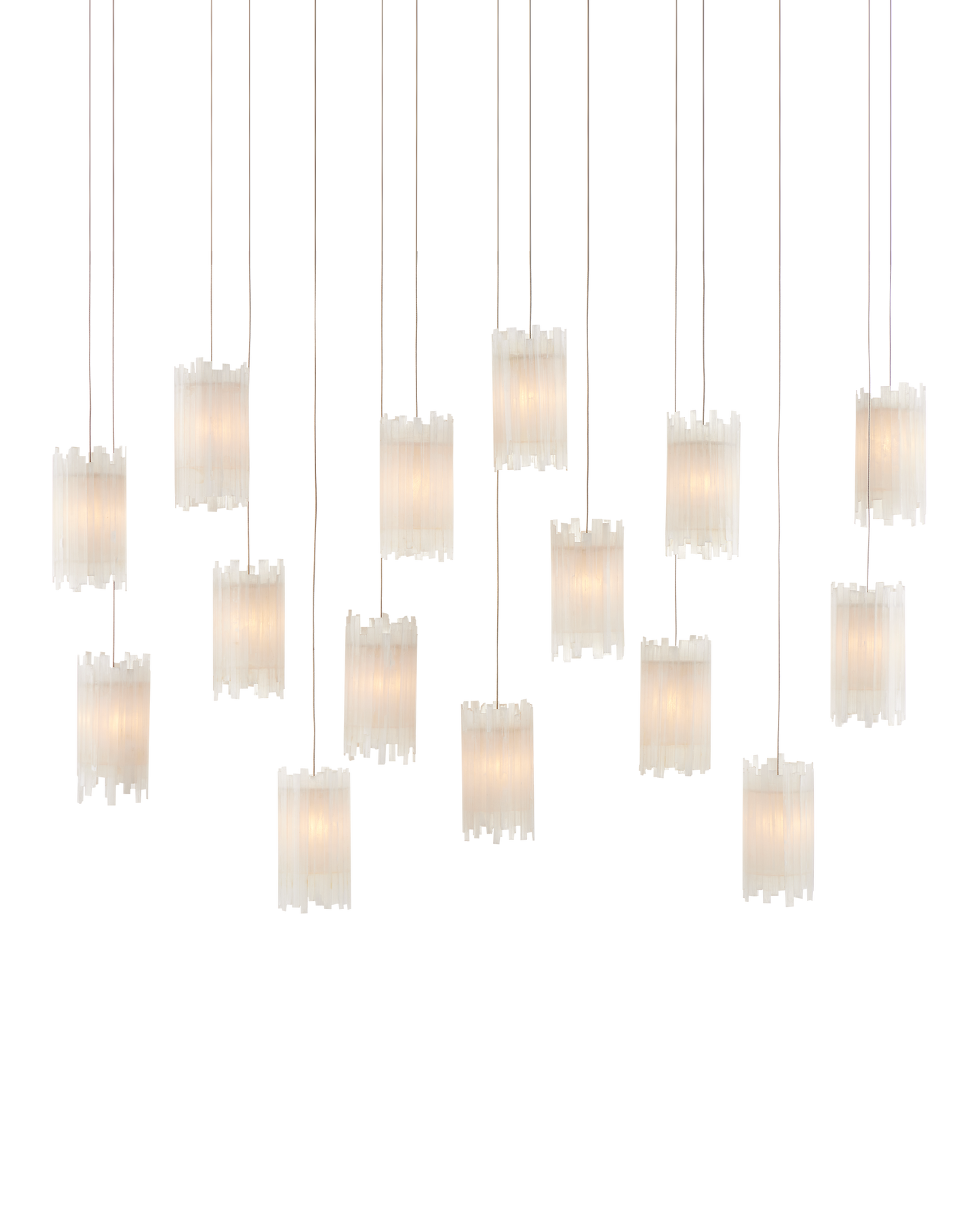 Escenia 15-Light Linear Multi-Drop Pendant