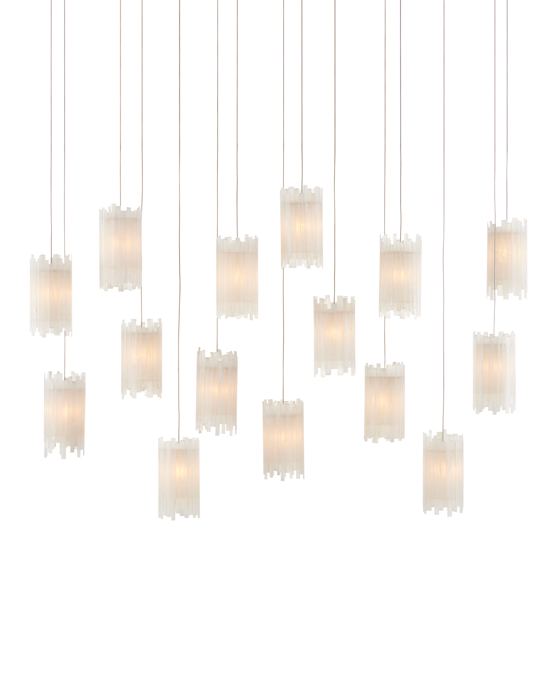 Escenia 15-Light Linear Multi-Drop Pendant