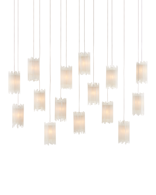 Escenia 15-Light Linear Multi-Drop Pendant