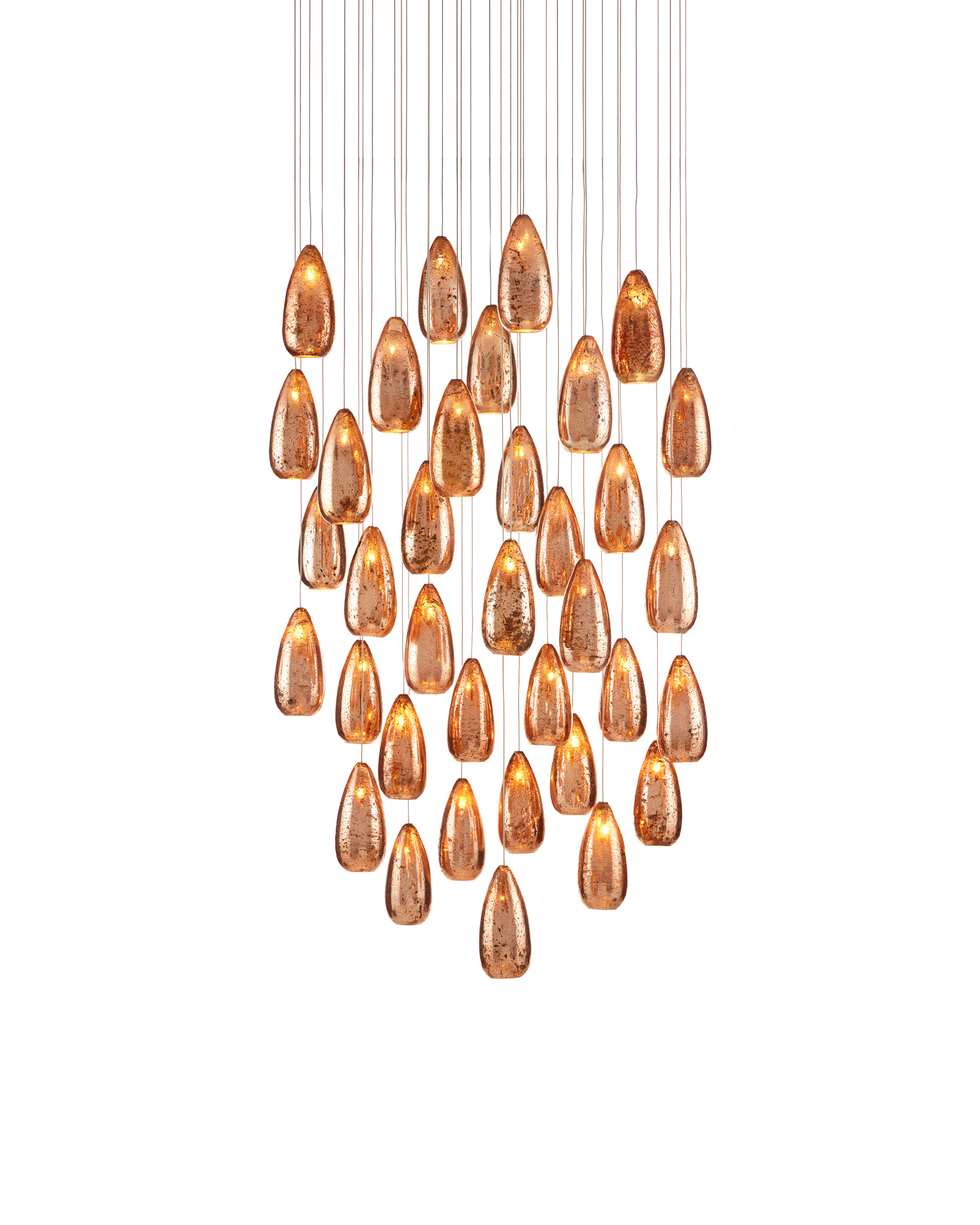 Rame 36-Light Round Multi-Drop Pendant