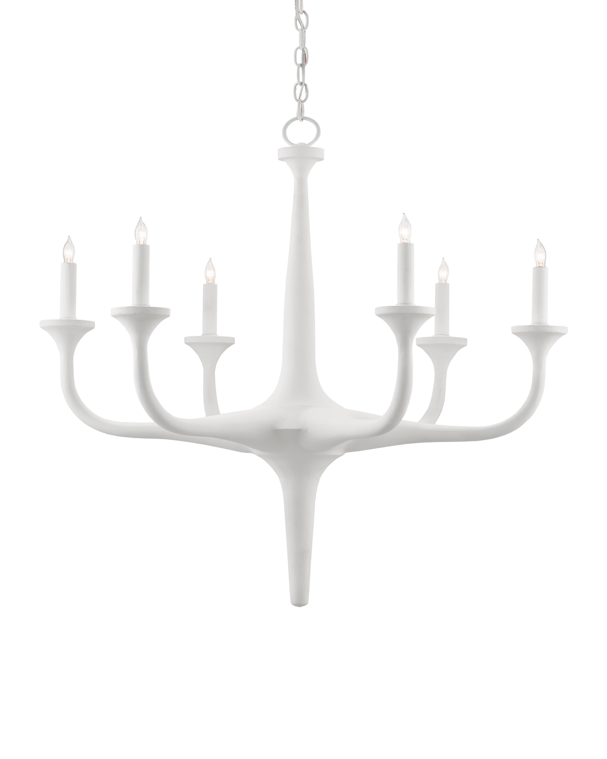 Albion White Chandelier