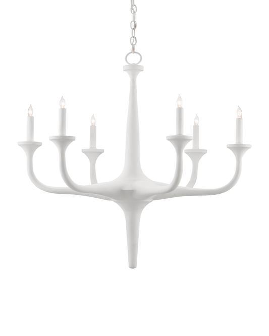 Albion White Chandelier