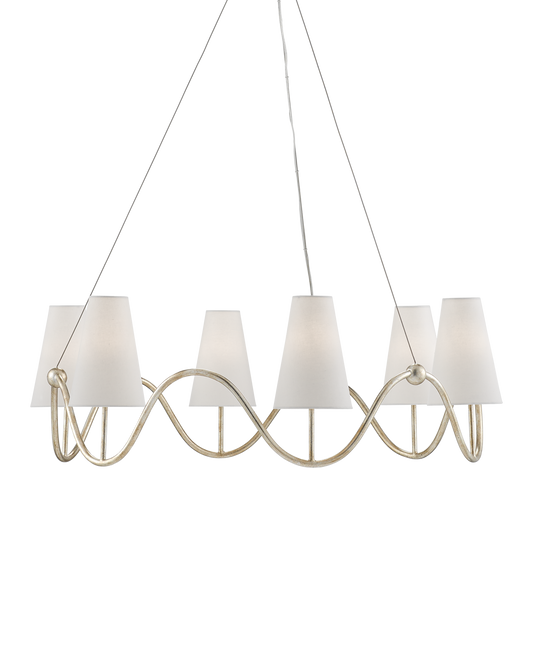 Kadir Silver Chandelier