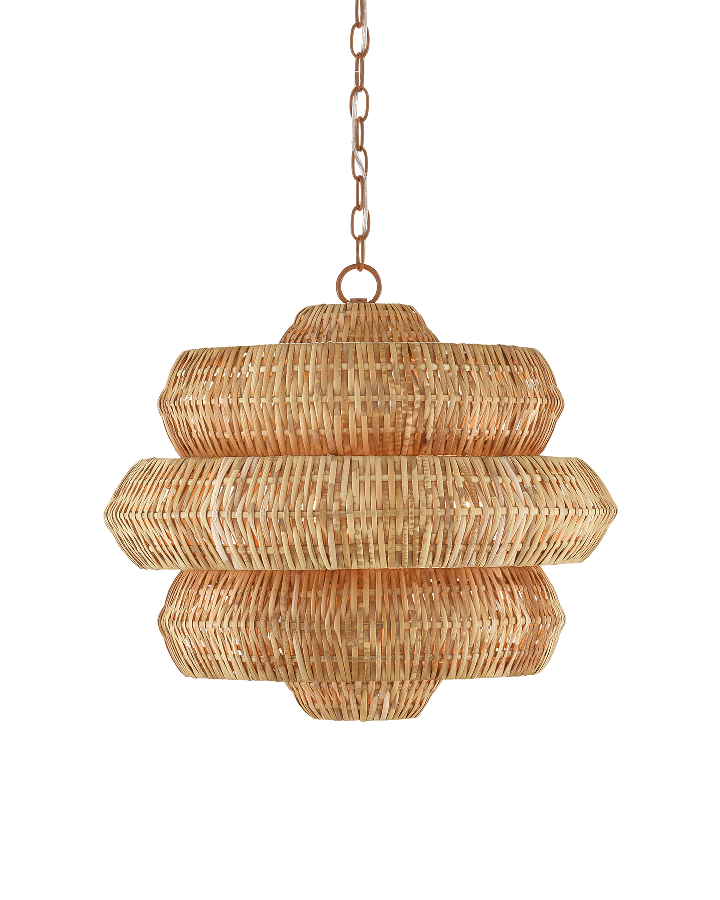 Antibes Small Natural Chandelier
