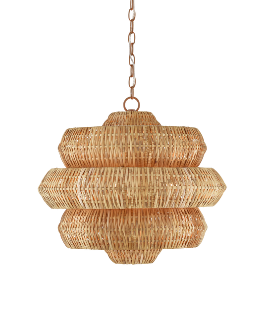 Antibes Small Natural Chandelier