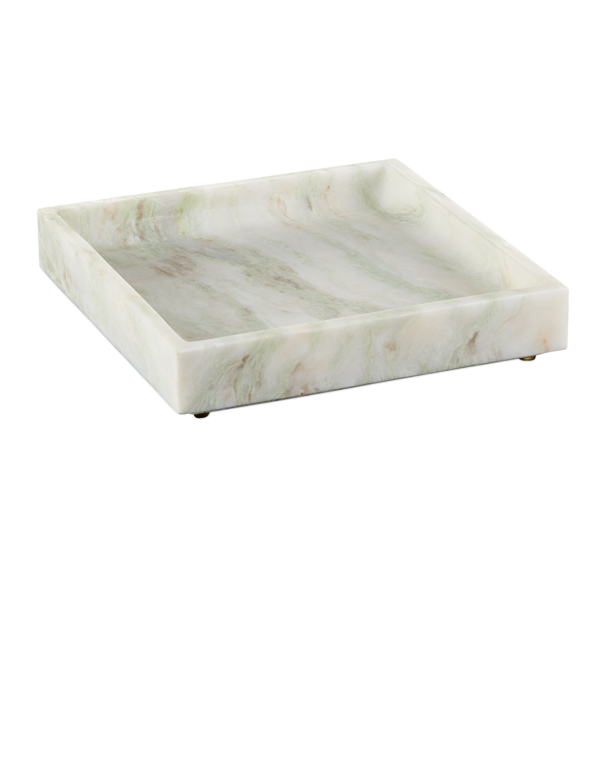 Bilbao Onyx Square Tray