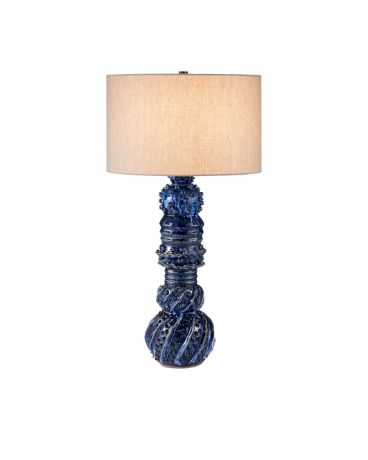 Undersea Dark Blue Table Lamp