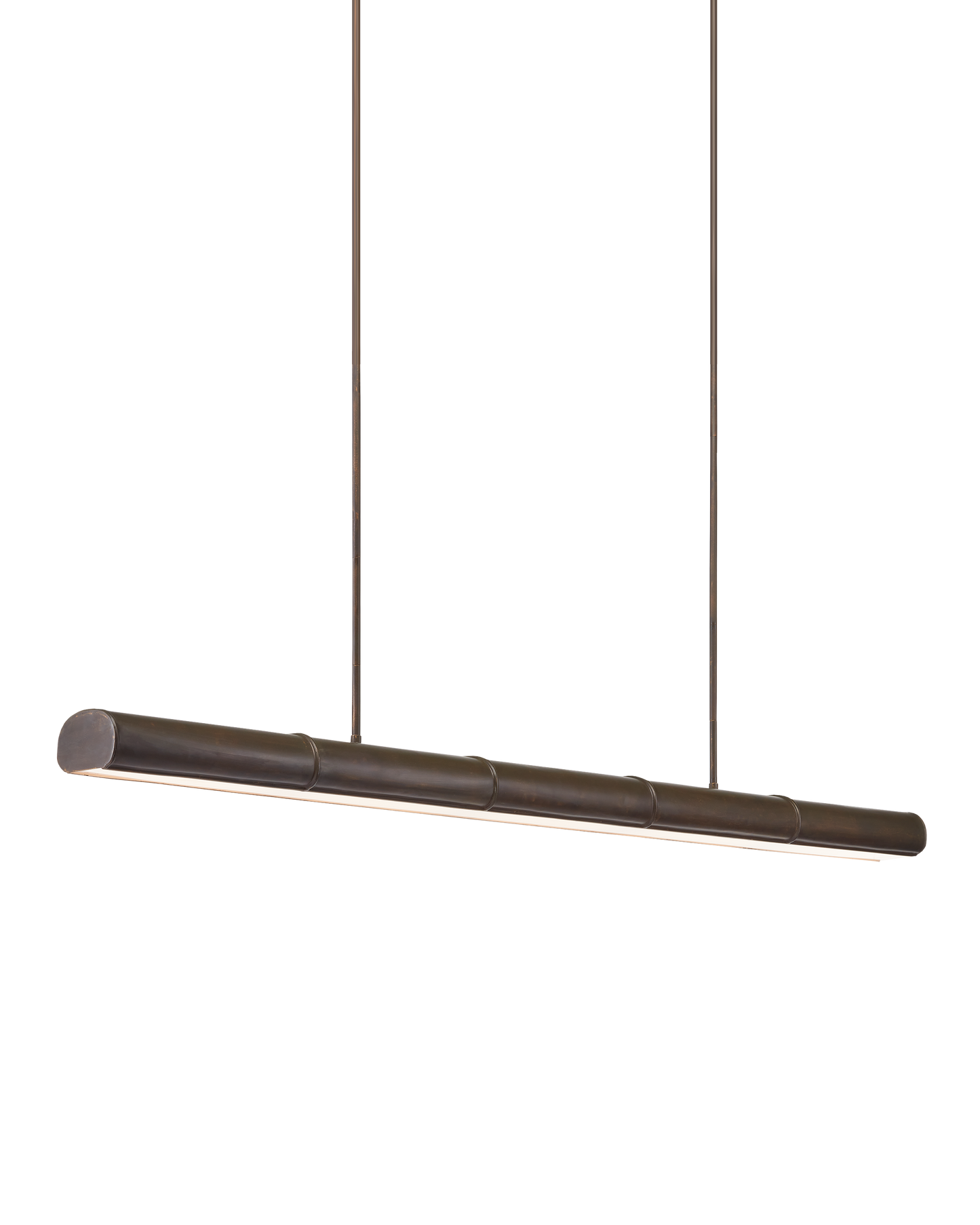 Lyon Large Bronze Linear Chandelier