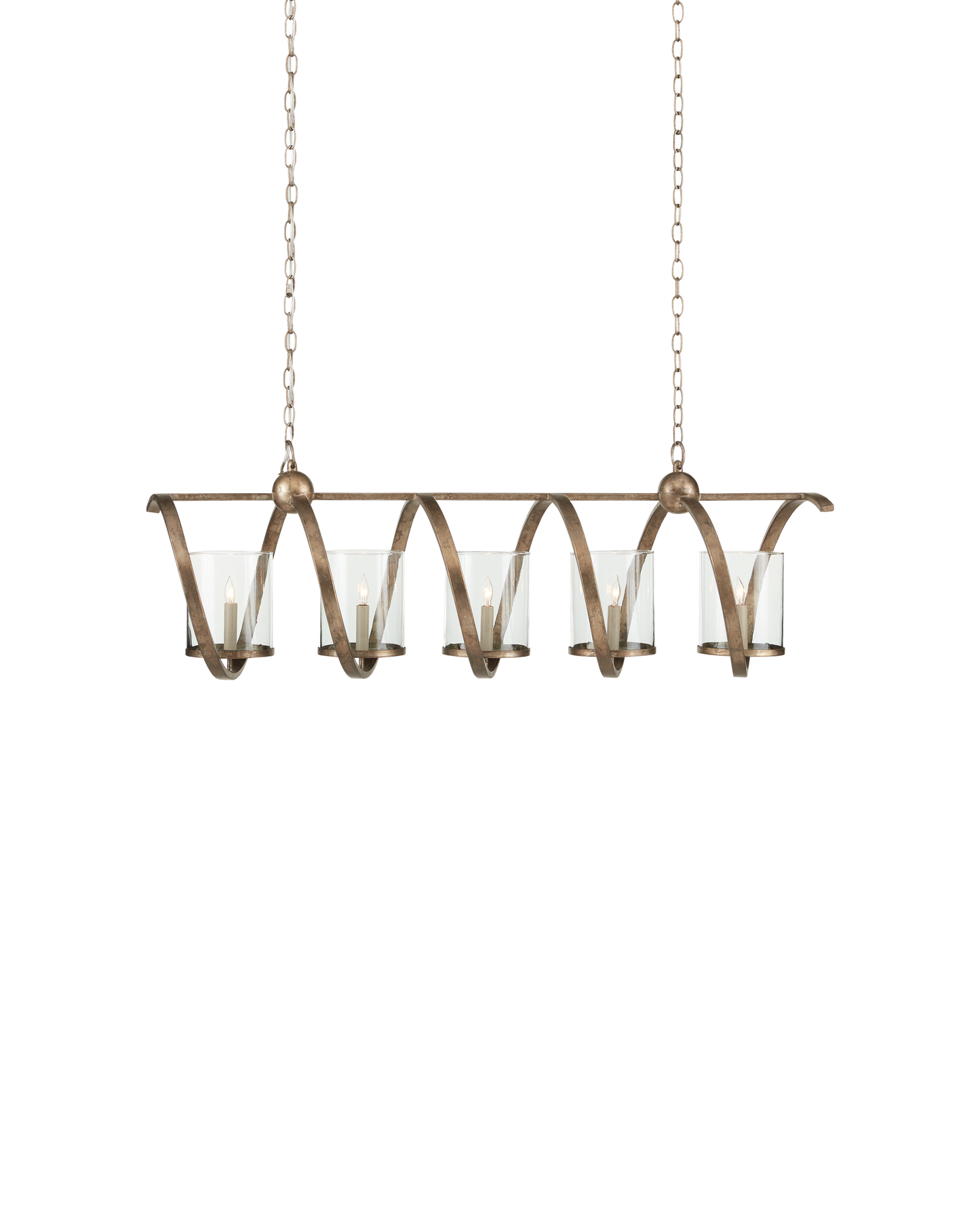 Maximus Medium Bronze Chandelier