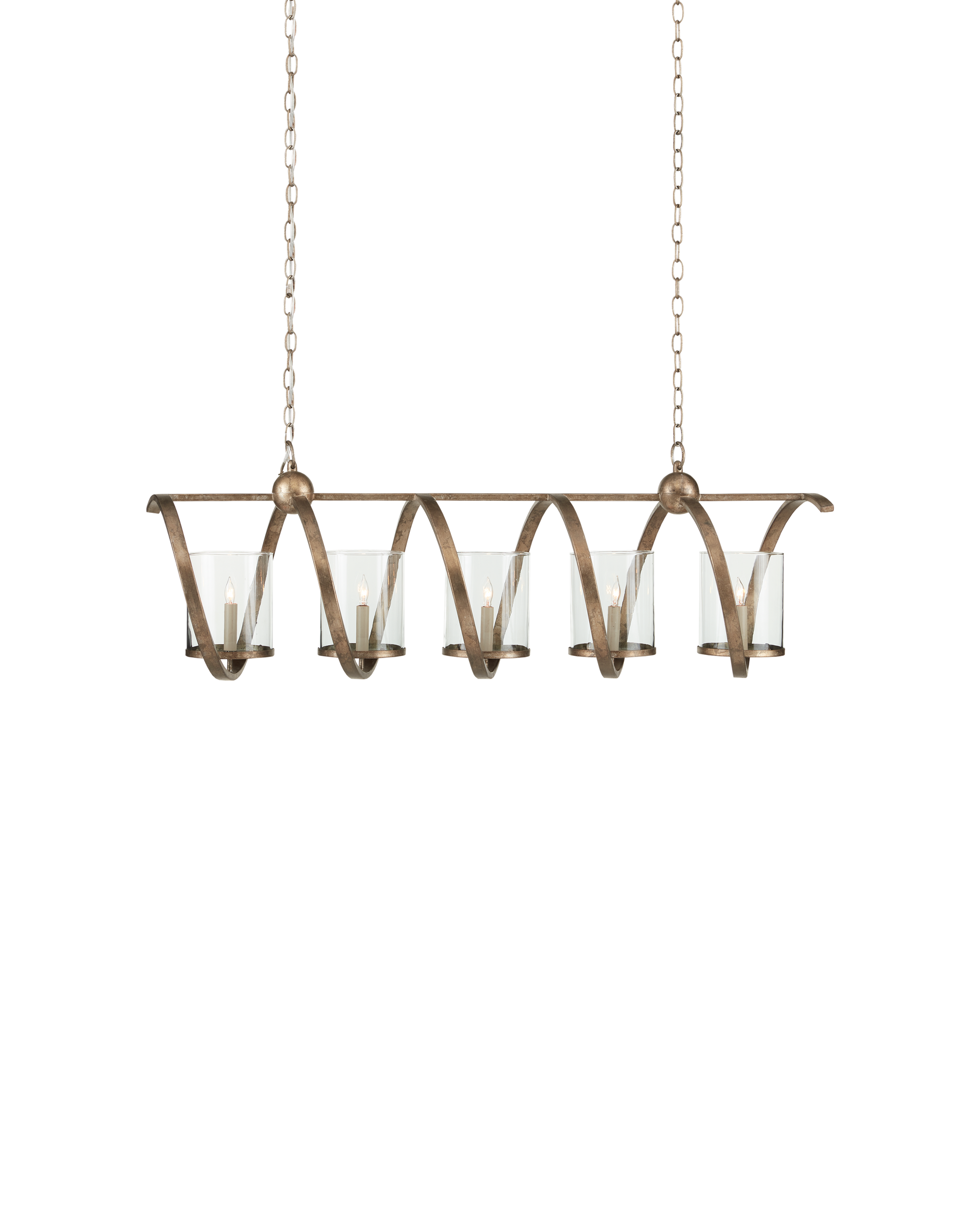 Maximus Medium Bronze Chandelier
