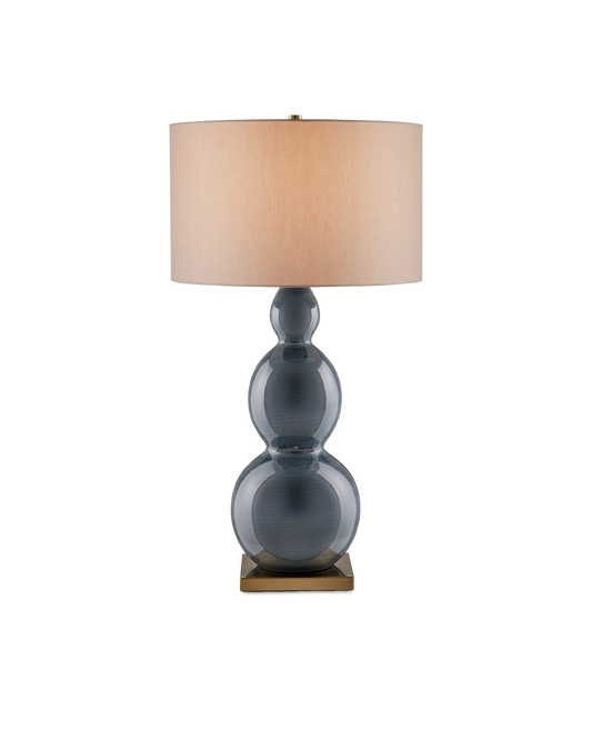 Cymbeline Gray Table Lamp