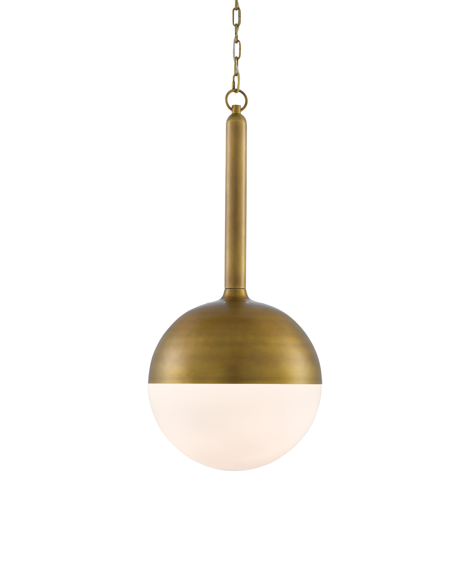 Moonward Brass Pendant