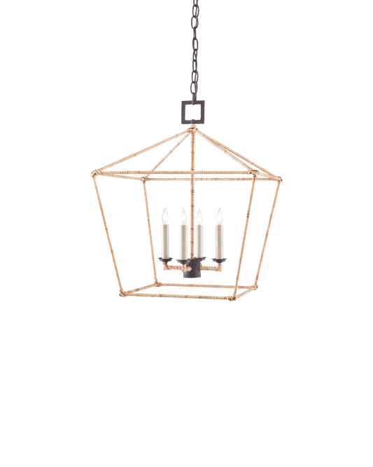 Denison Medium Natural Lantern