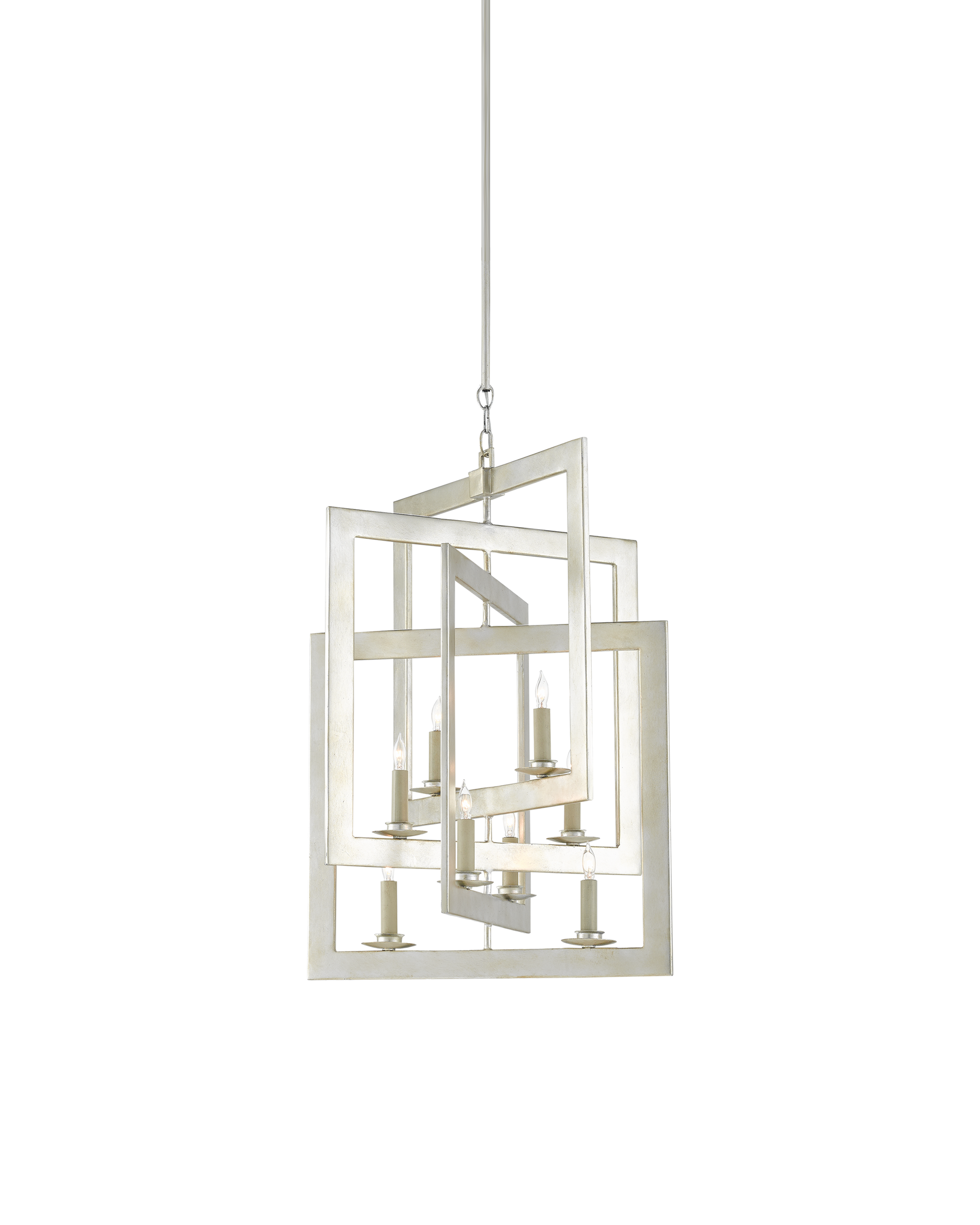 Middleton Small Silver Chandelier