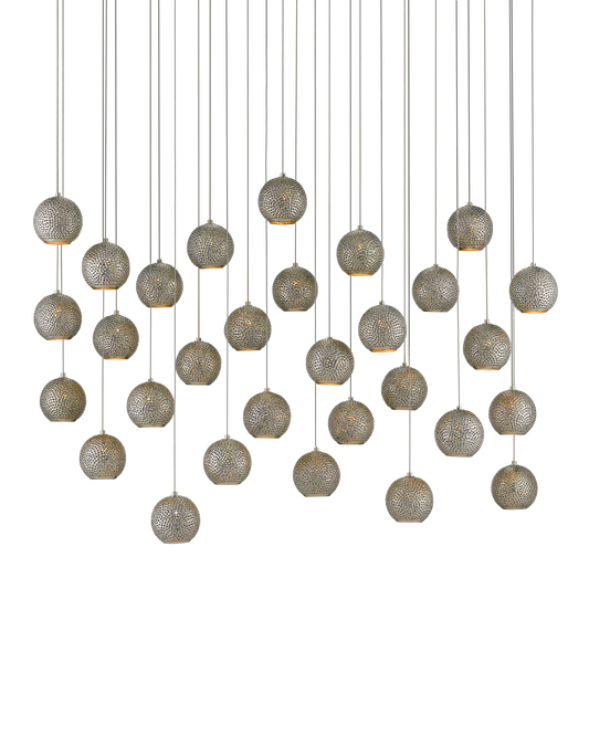 Giro 30-Light Linear Multi-Drop Pendant