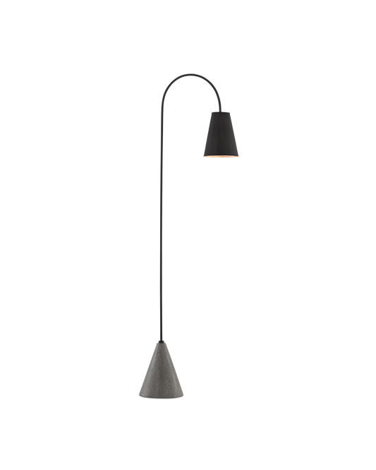 Lotz Black Floor Lamp