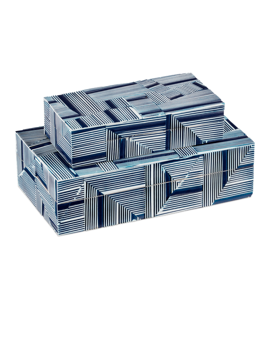 Cade Blue Box Set of 2