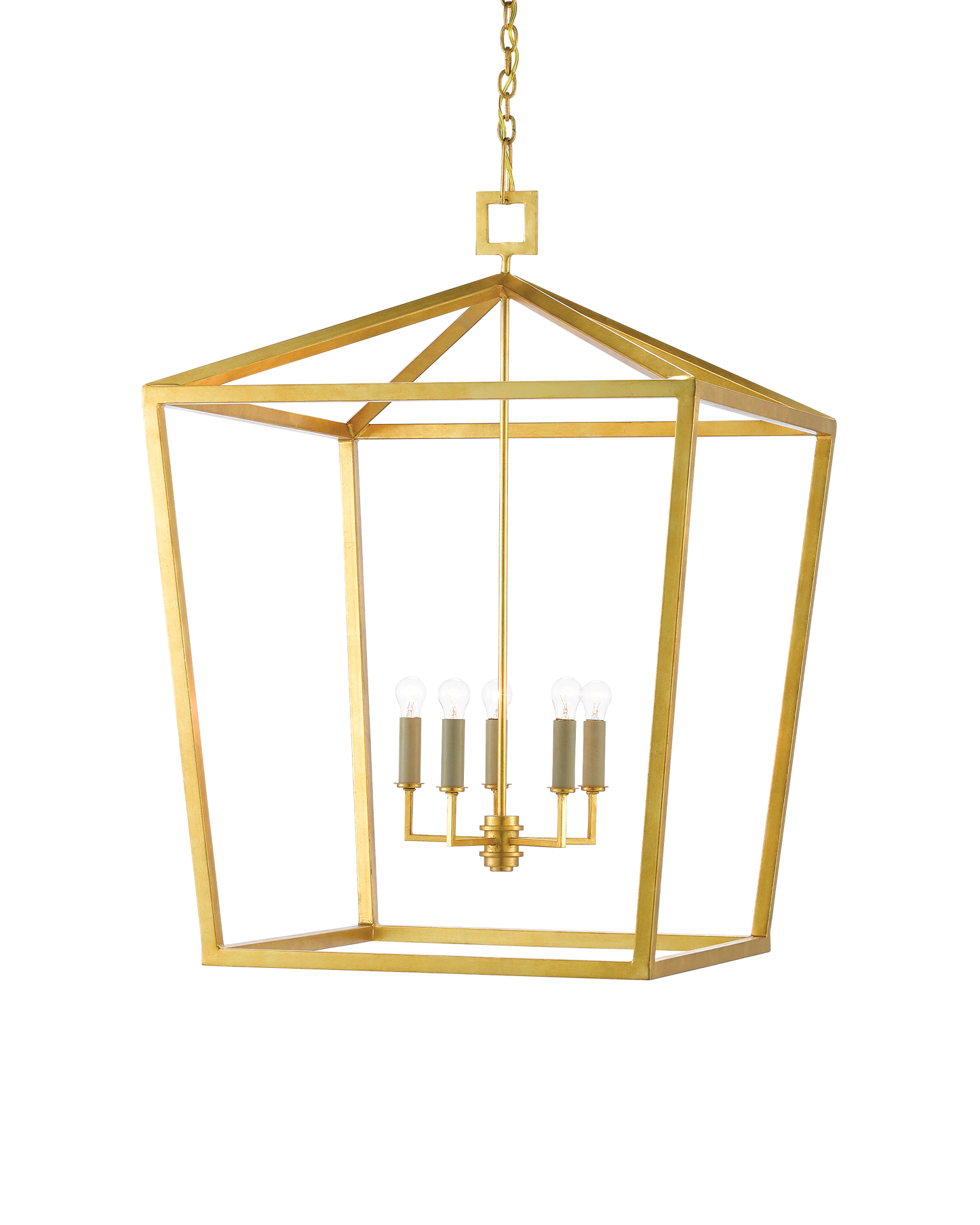 Denison Grande Gold Lantern