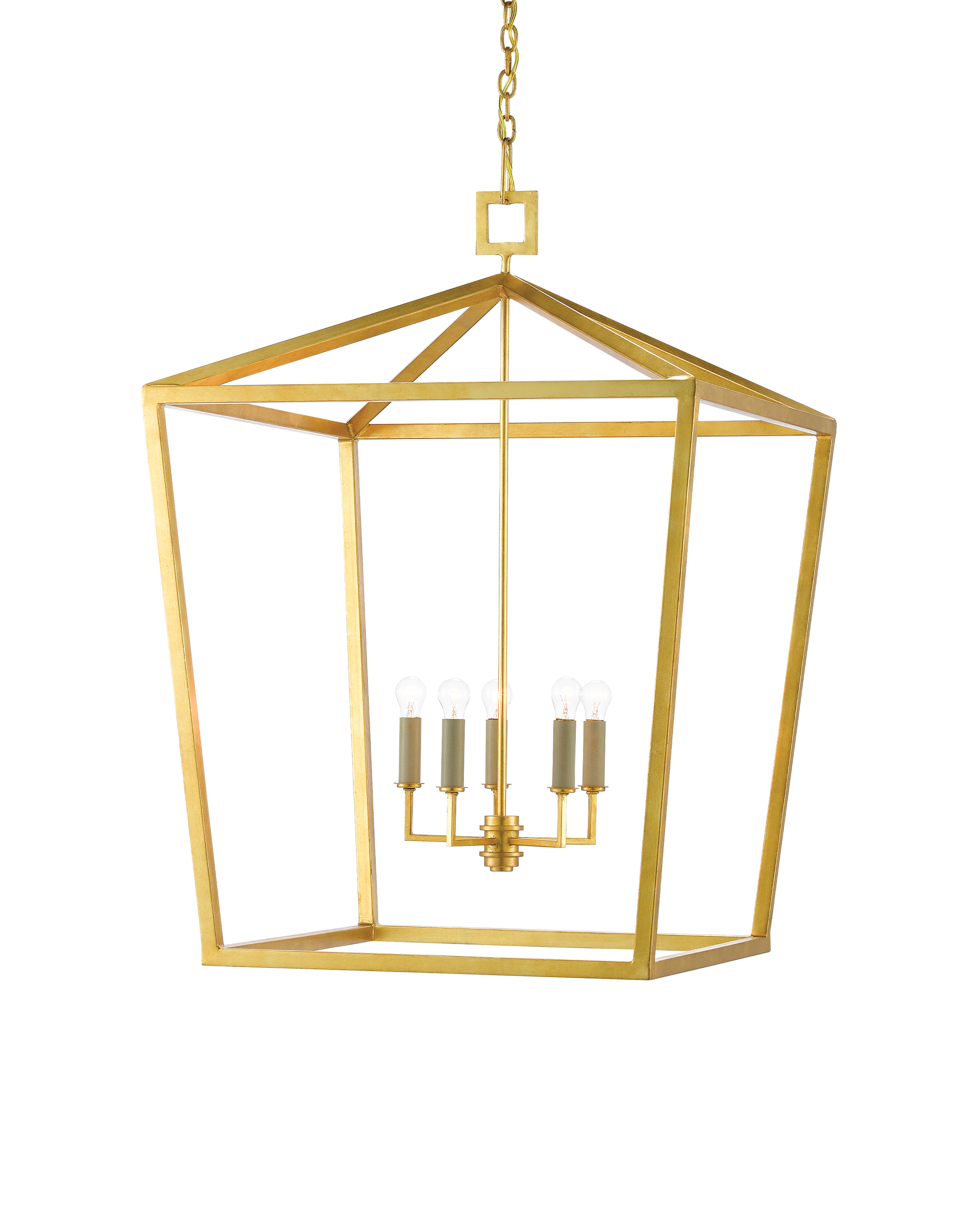 Denison Grande Gold Lantern