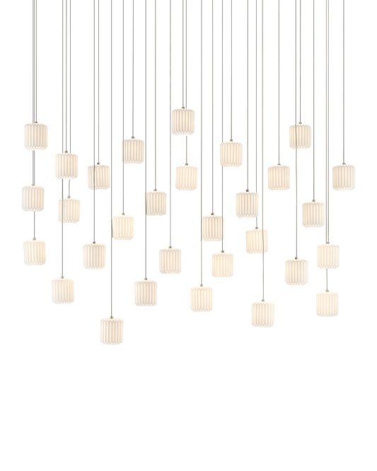 Dove 30-Light Linear Multi-Drop Pendant