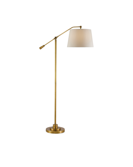 Maxstoke Brass Floor Lamp
