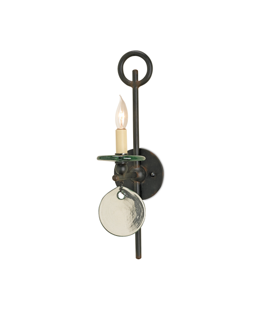 Sethos Black Wall Sconce