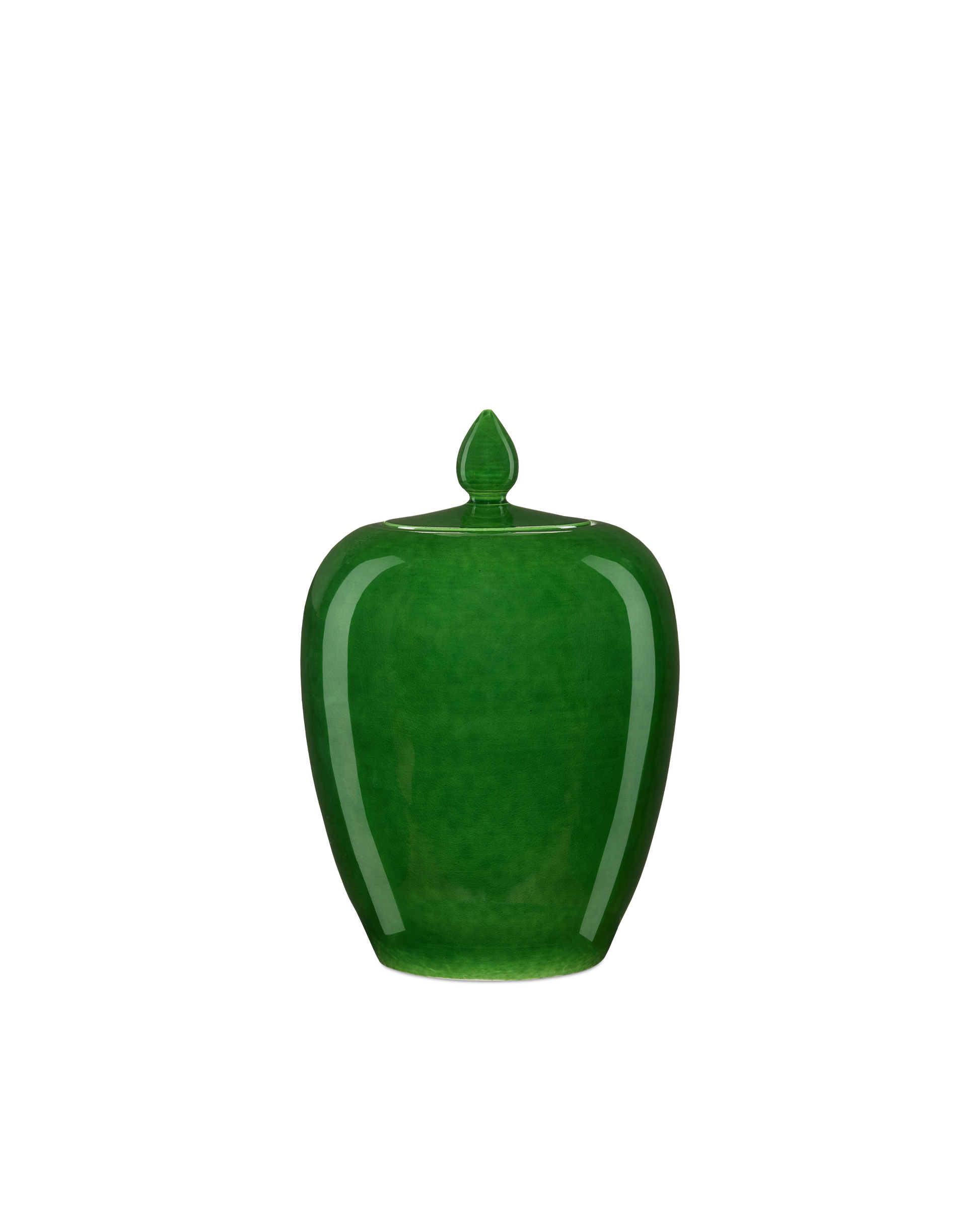 Imperial Green Ginger Jar
