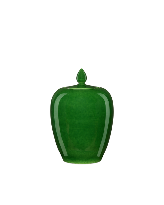 Imperial Green Ginger Jar