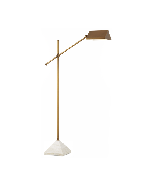 Repertoire Brass Floor Lamp
