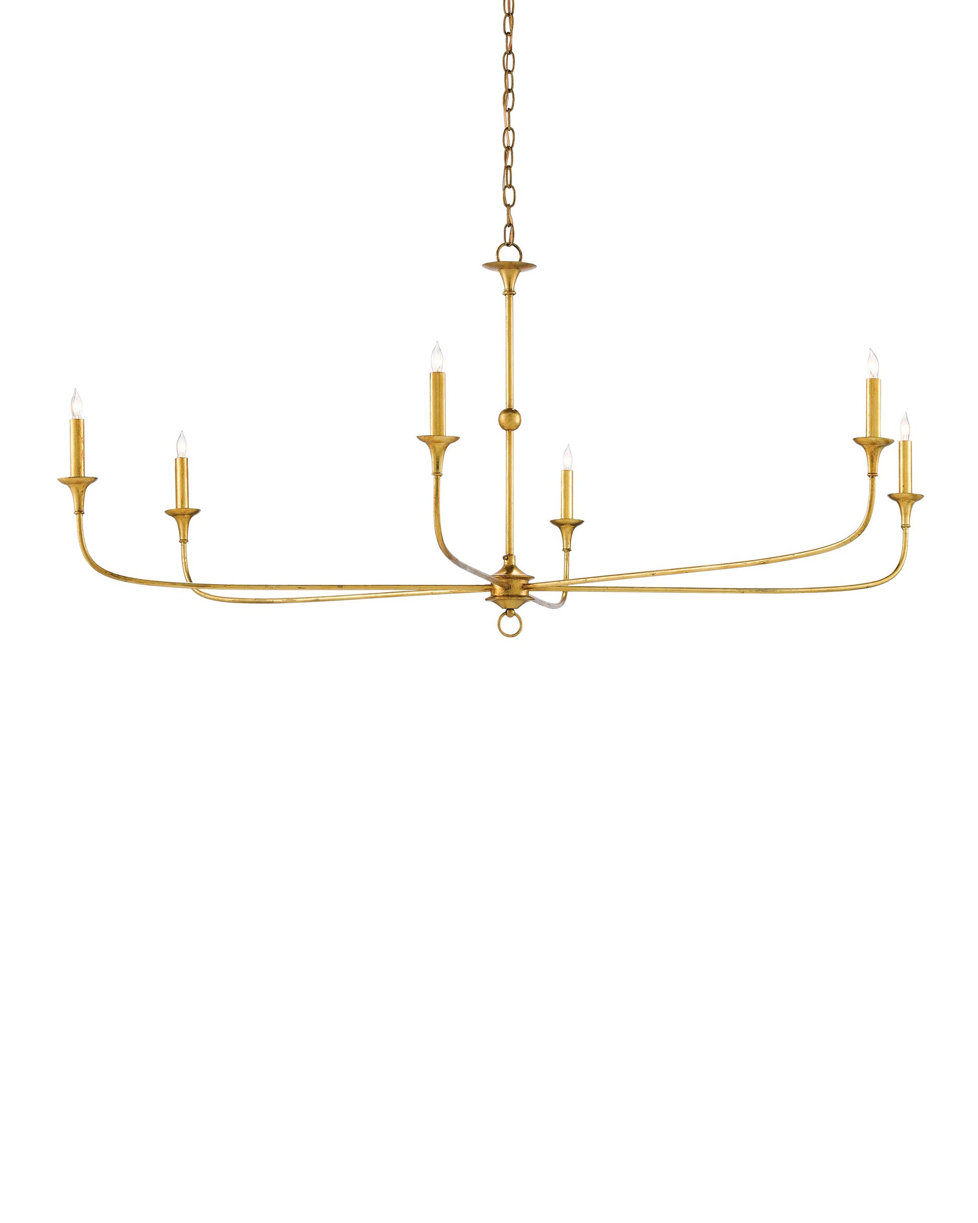 Nottaway Large Gold Chandelier