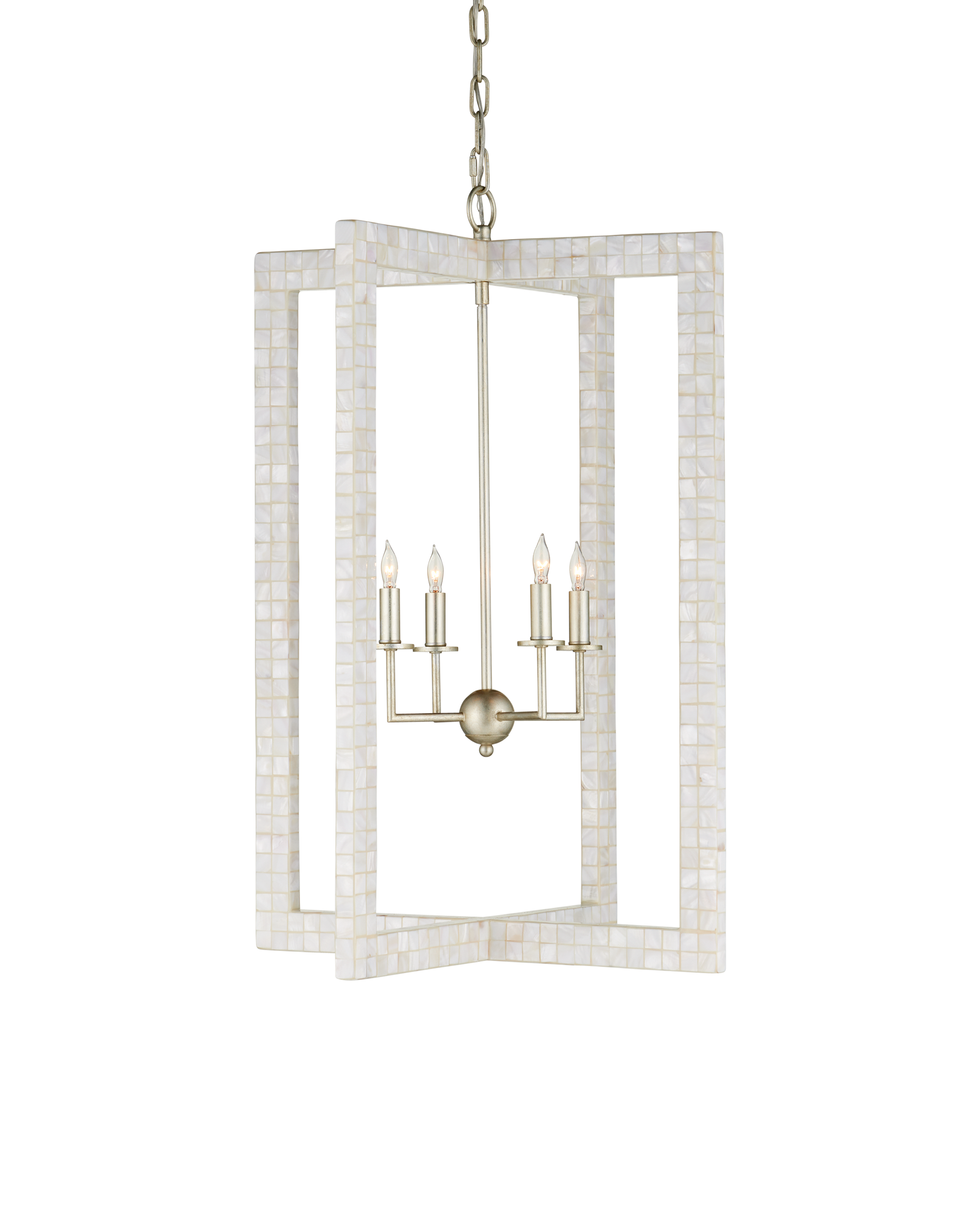 Arietta White Chandelier
