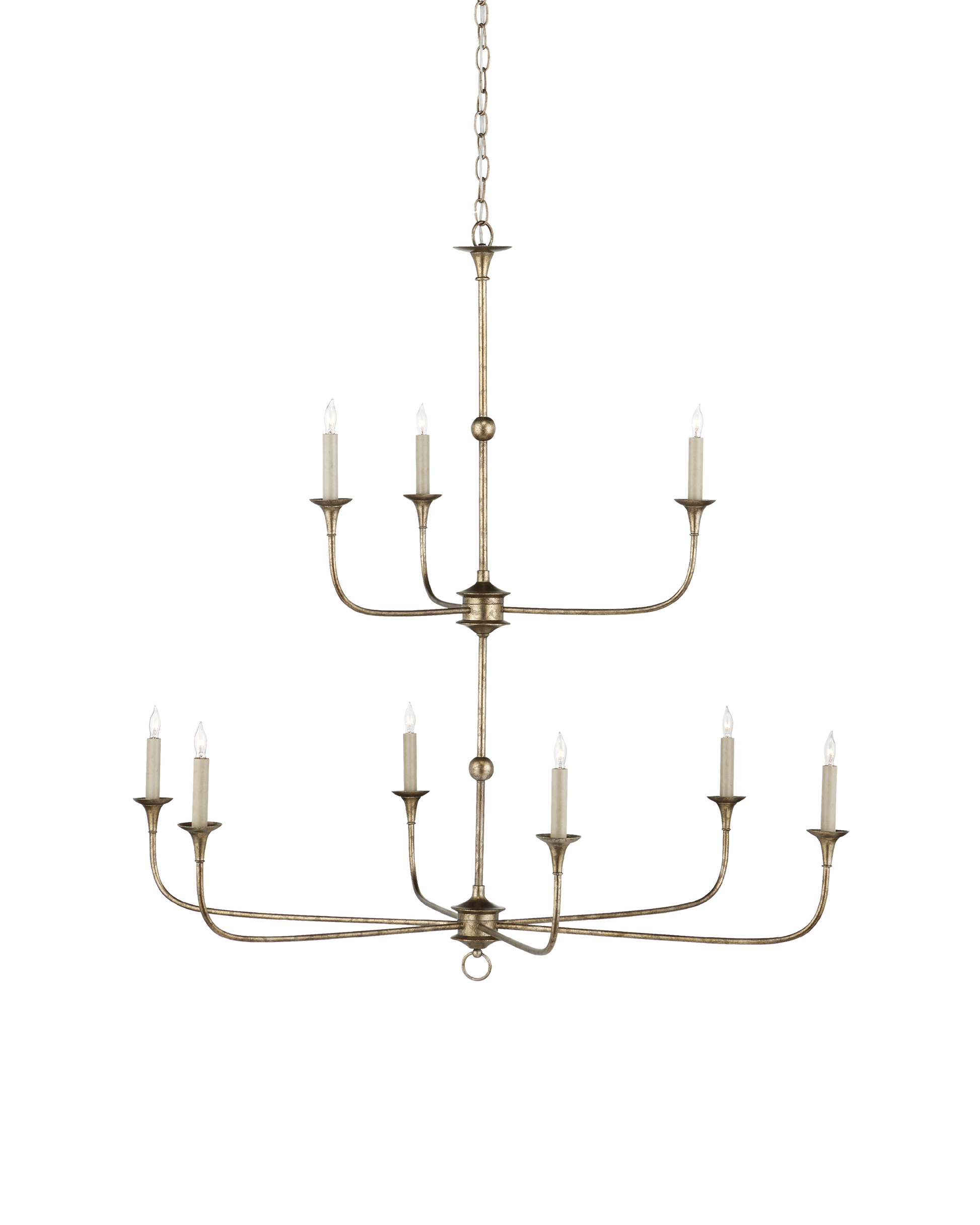 Nottaway Two-Tier Bronze Chandelier