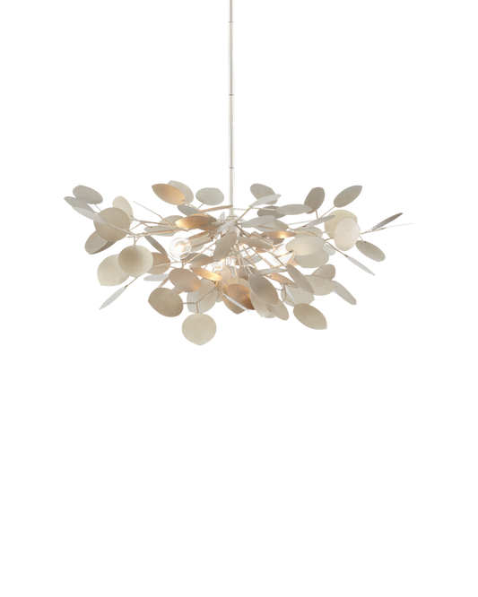 Lunaria Small Silver Chandelier