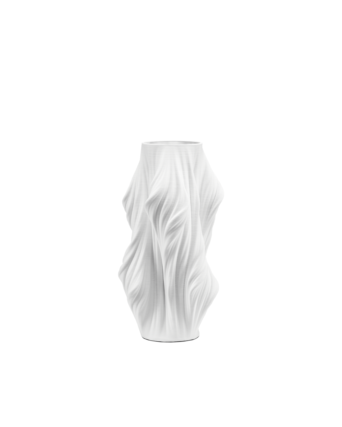 Yin Small White Vase