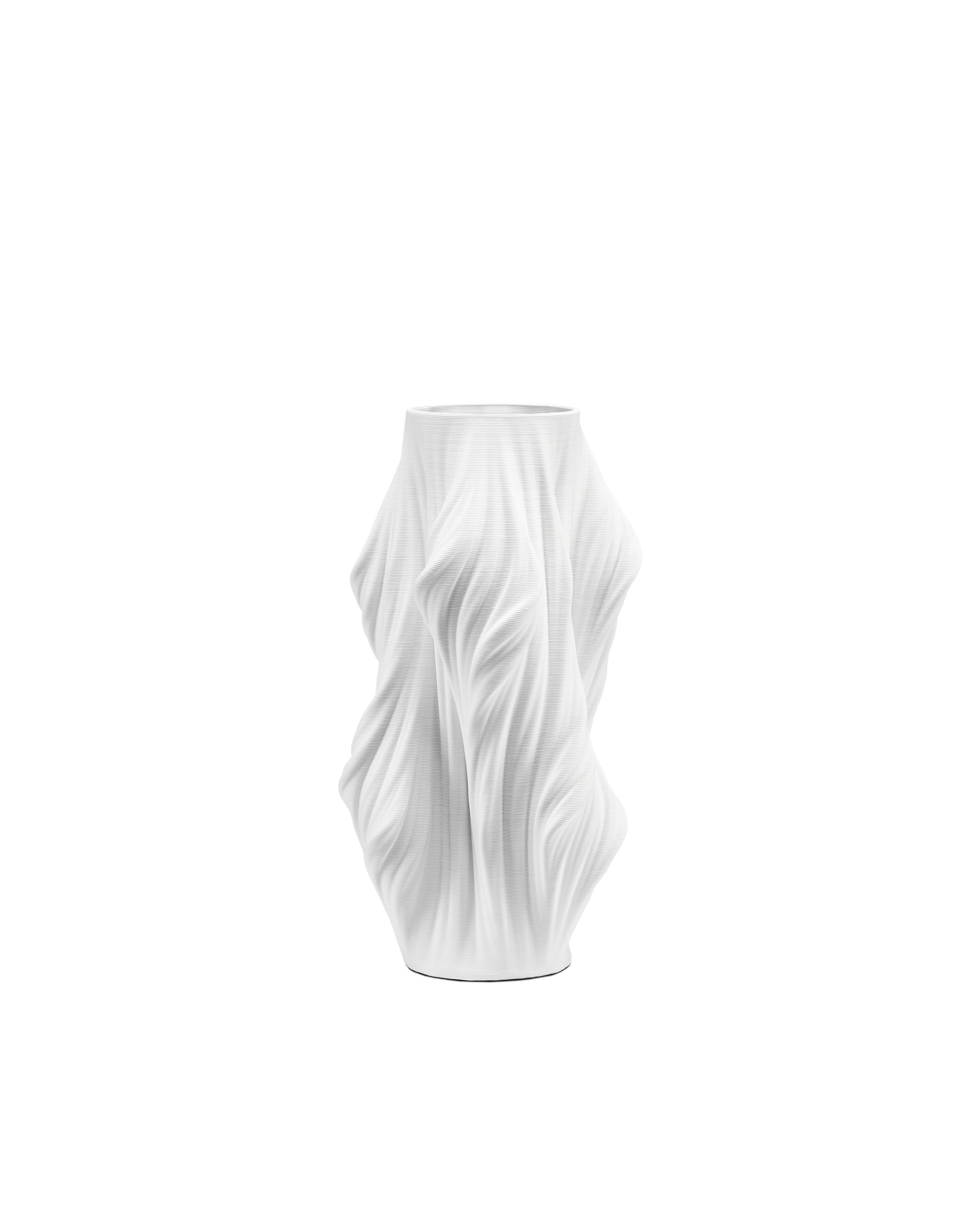 Yin Small White Vase