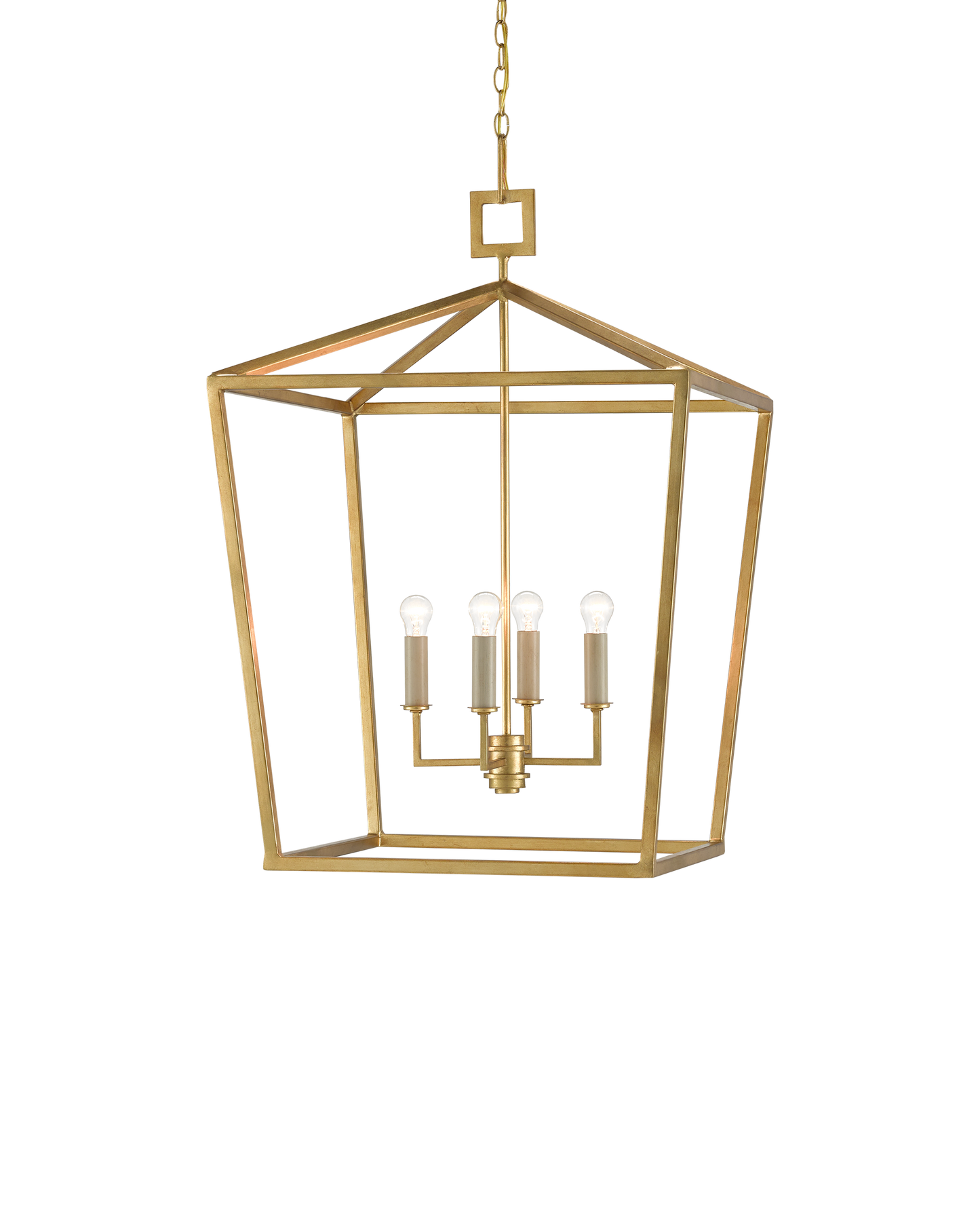 Denison Large Gold Lantern